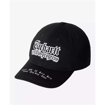 Carhartt WIP World Tour Cap Black / White